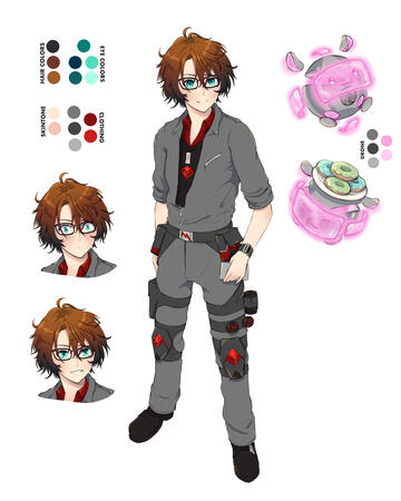 Mozzie Character design